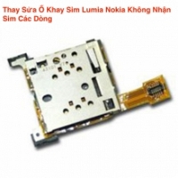 Thế Sửa Chữa Ổ Khay Sim Lumia Nokia 7 Không Nhận Sim Tại HCM